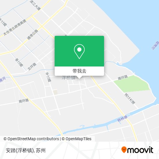 安踏(浮桥镇)地图