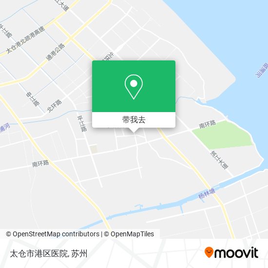太仓市港区医院地图
