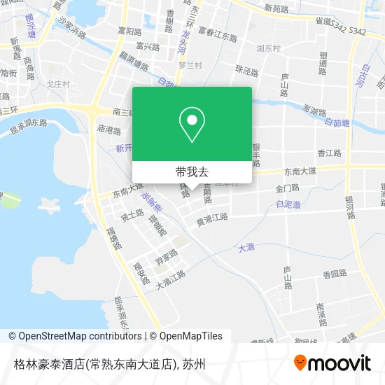 格林豪泰酒店(常熟东南大道店)地图