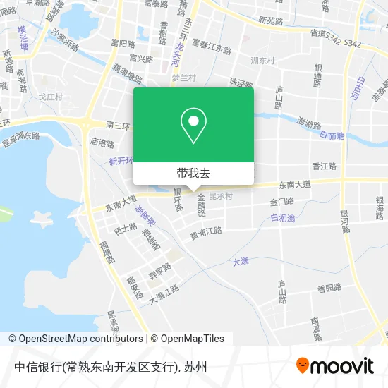 中信银行(常熟东南开发区支行)地图