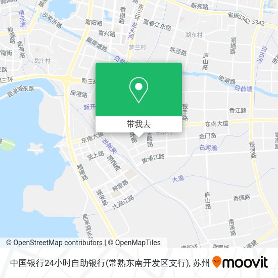 中国银行24小时自助银行(常熟东南开发区支行)地图