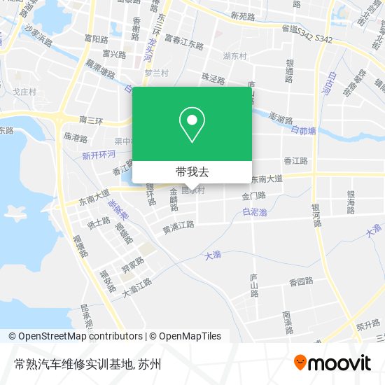常熟汽车维修实训基地地图