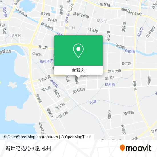 新世纪花苑-B幢地图