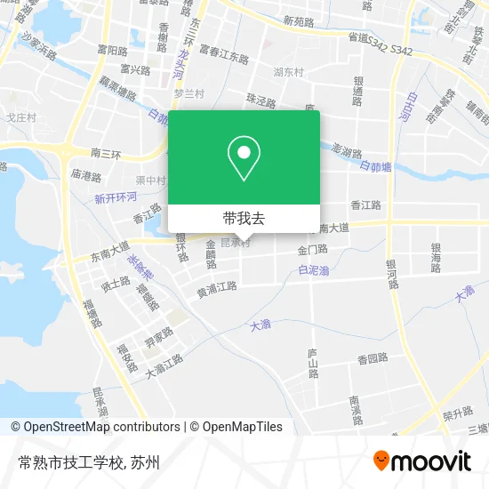 常熟市技工学校地图
