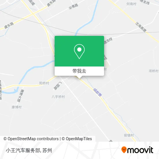 小王汽车服务部地图