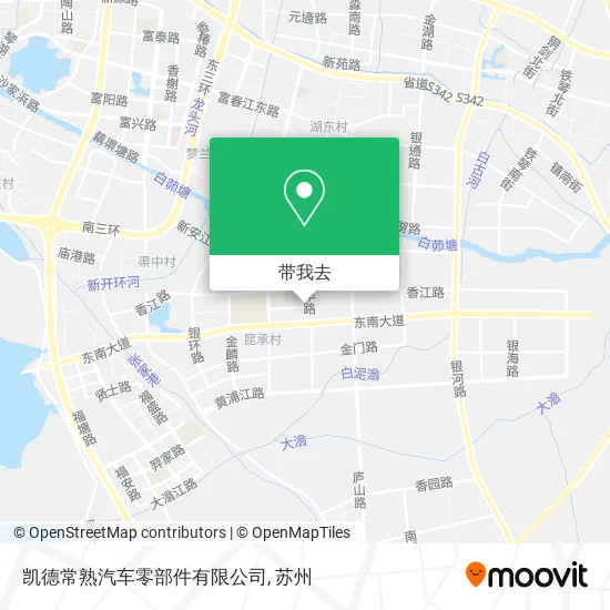 凯德常熟汽车零部件有限公司地图
