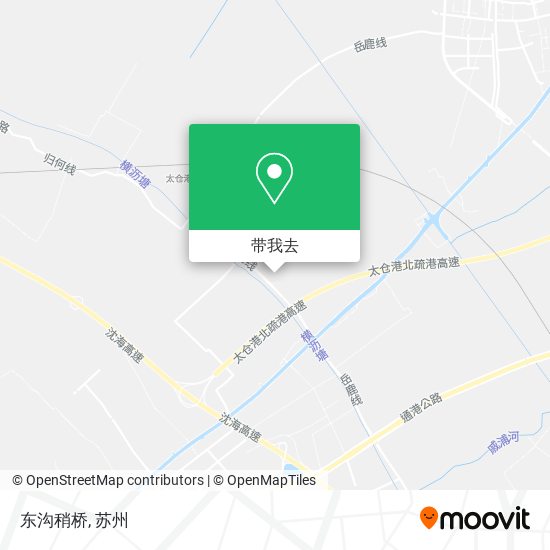 东沟稍桥地图