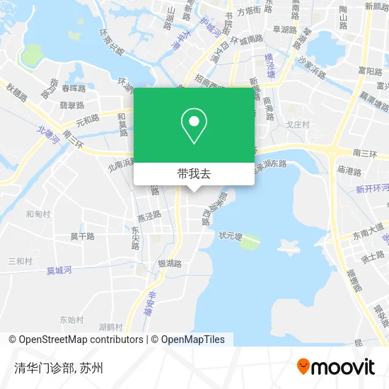 清华门诊部地图