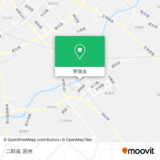 二郎庙地图