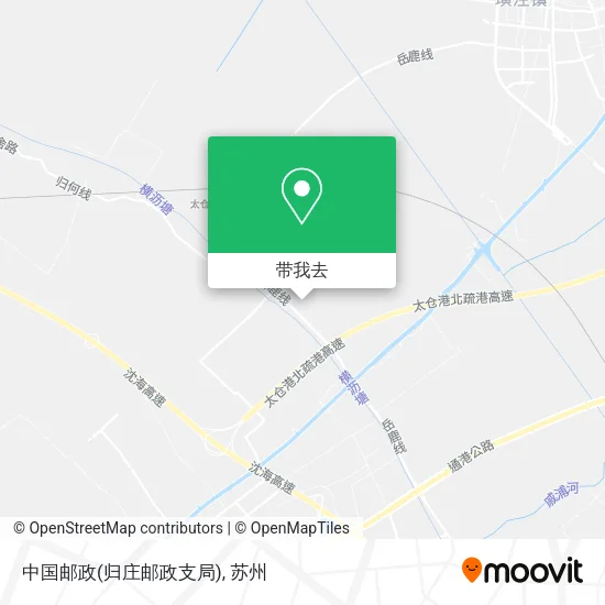 中国邮政(归庄邮政支局)地图