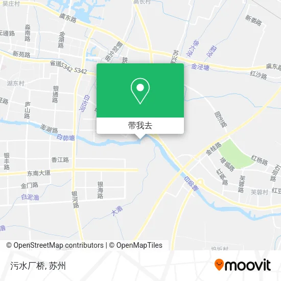 污水厂桥地图