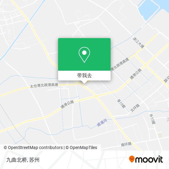 九曲北桥地图
