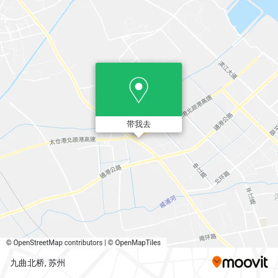 九曲北桥地图