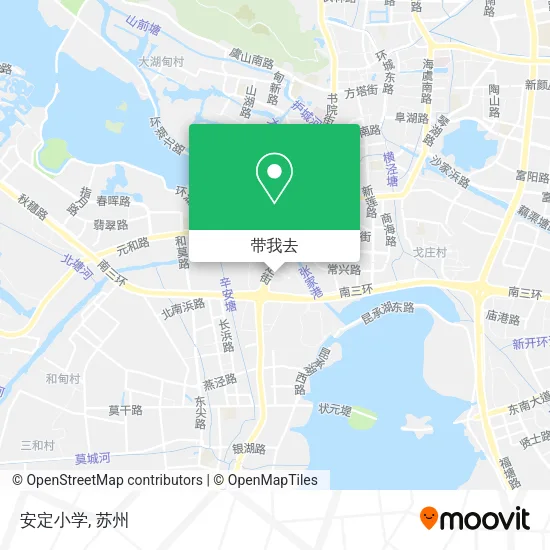 安定小学地图