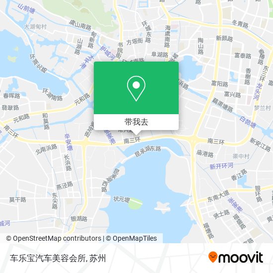 车乐宝汽车美容会所地图
