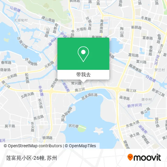 莲富苑小区-26幢地图