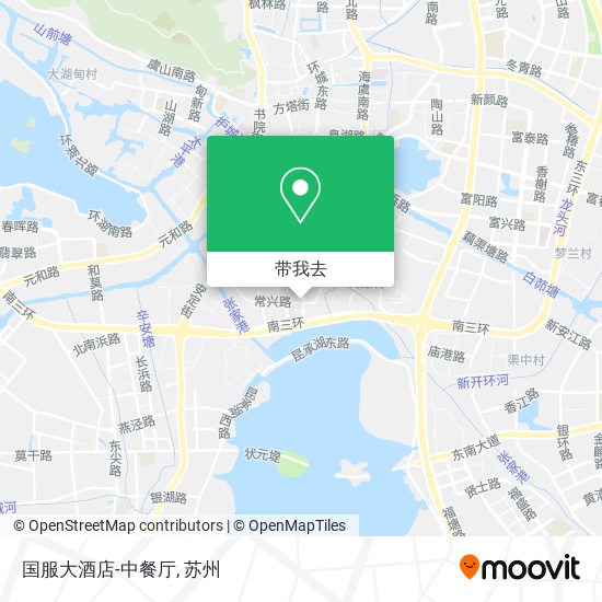 国服大酒店-中餐厅地图