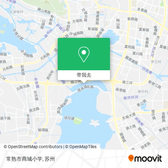 常熟市商城小学地图
