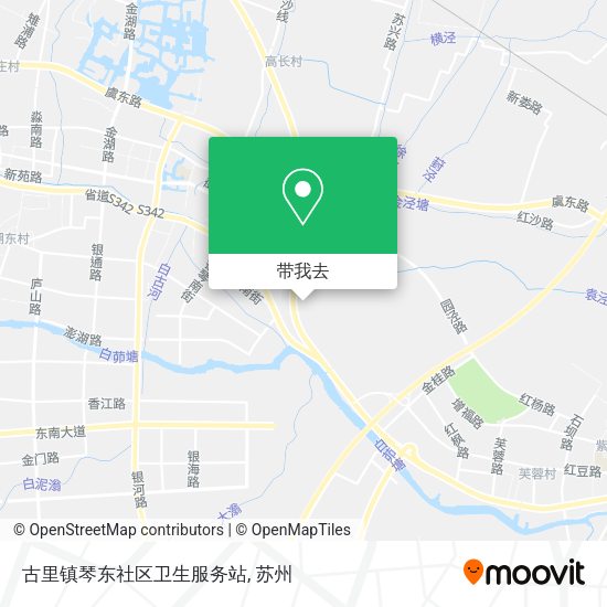 古里镇琴东社区卫生服务站地图