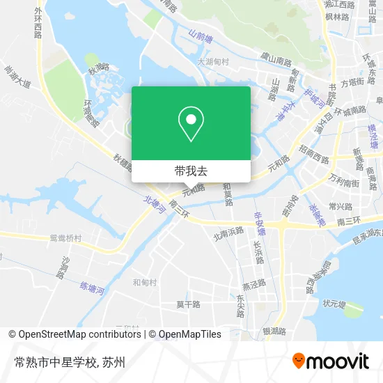 常熟市中星学校地图