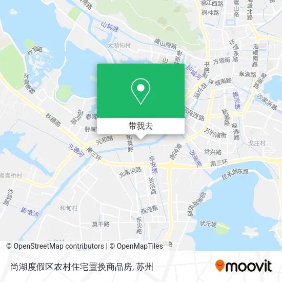 尚湖度假区农村住宅置换商品房地图