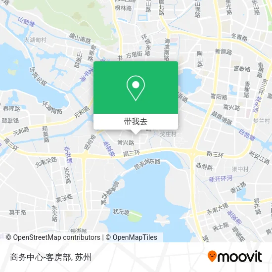 商务中心-客房部地图