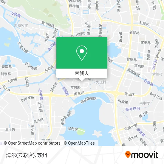 海尔(云彩店)地图