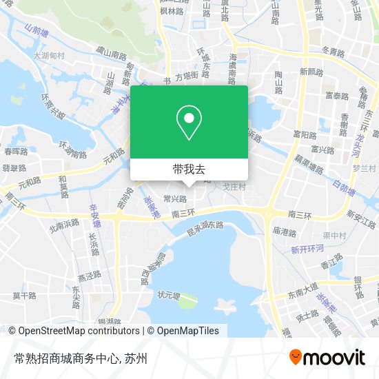 常熟招商城商务中心地图