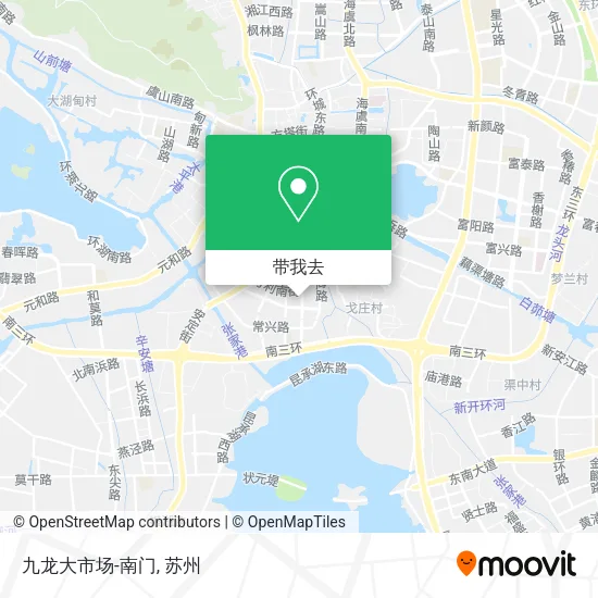 九龙大市场-南门地图