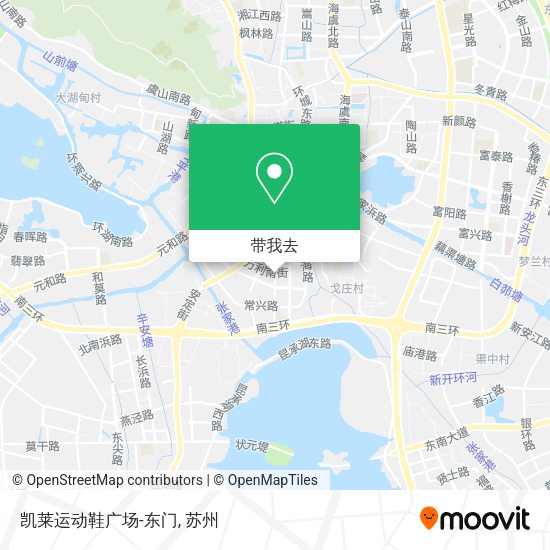 凯莱运动鞋广场-东门地图