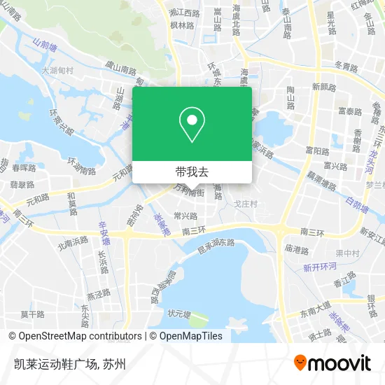 凯莱运动鞋广场地图