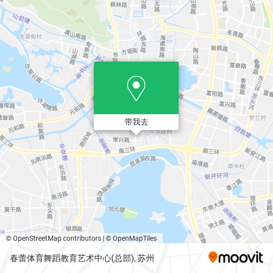 春蕾体育舞蹈教育艺术中心(总部)地图