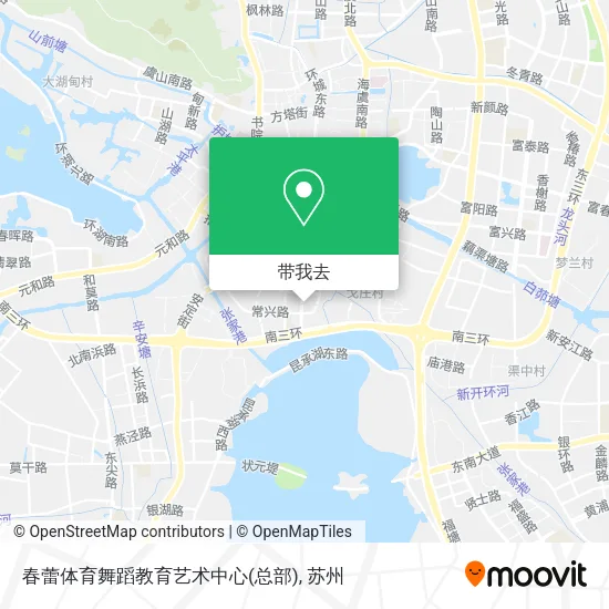 春蕾体育舞蹈教育艺术中心(总部)地图