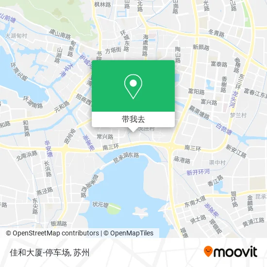 佳和大厦-停车场地图
