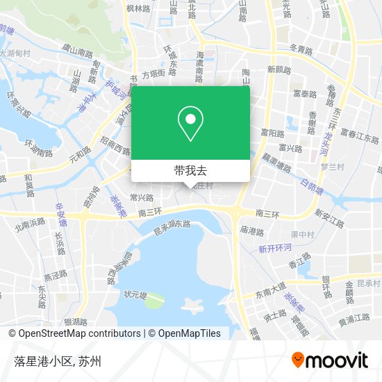 落星港小区地图