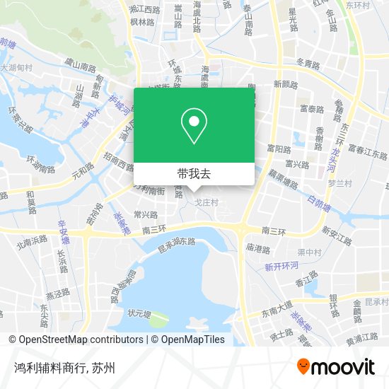 鸿利辅料商行地图