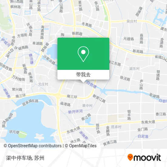 渠中停车场地图