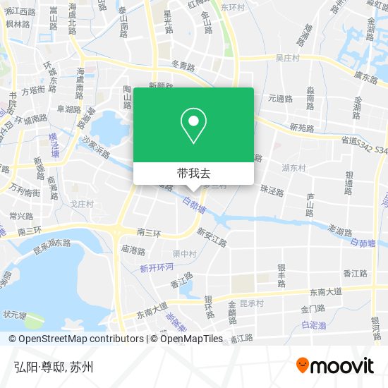 弘阳·尊邸地图