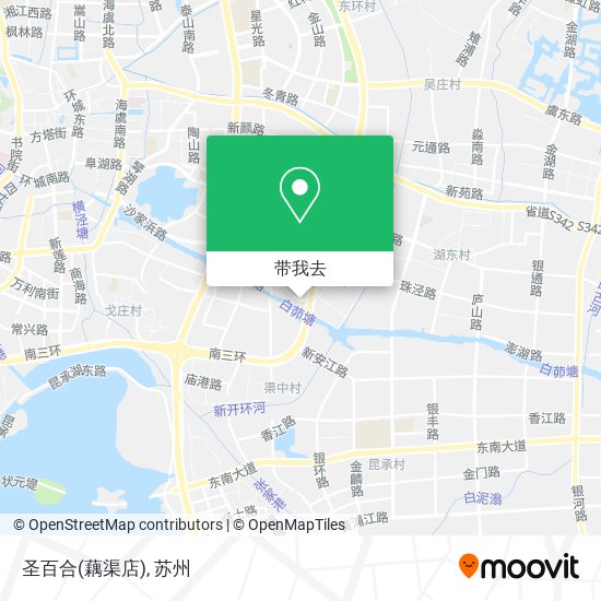 圣百合(藕渠店)地图