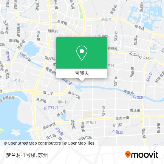 梦兰村-1号楼地图