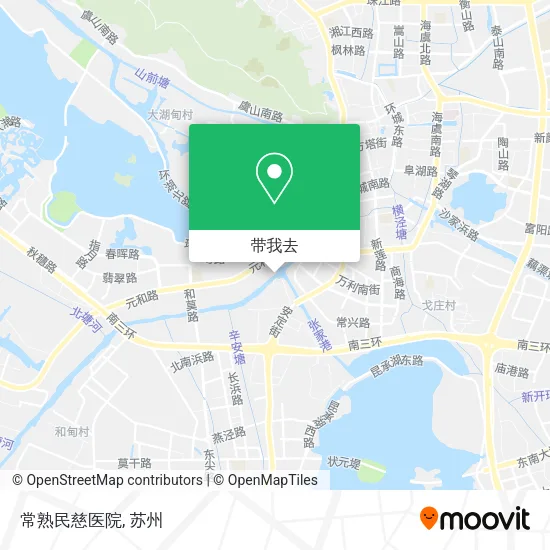 常熟民慈医院地图