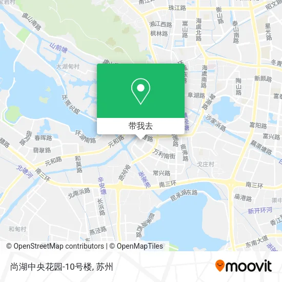 尚湖中央花园-10号楼地图