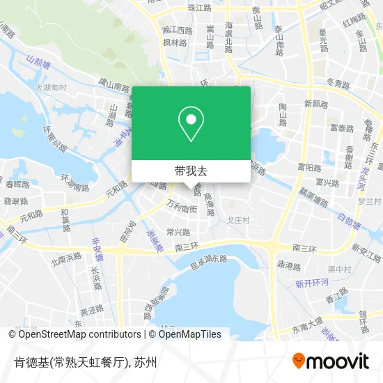 肯德基(常熟天虹餐厅)地图
