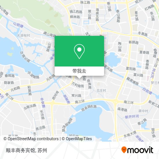 顺丰商务宾馆地图