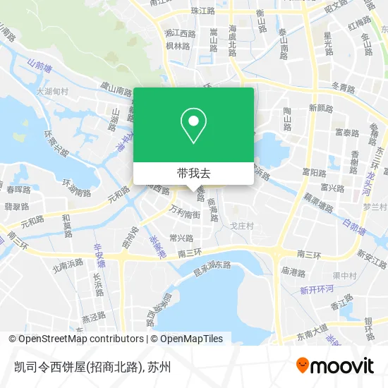 凯司令西饼屋(招商北路)地图