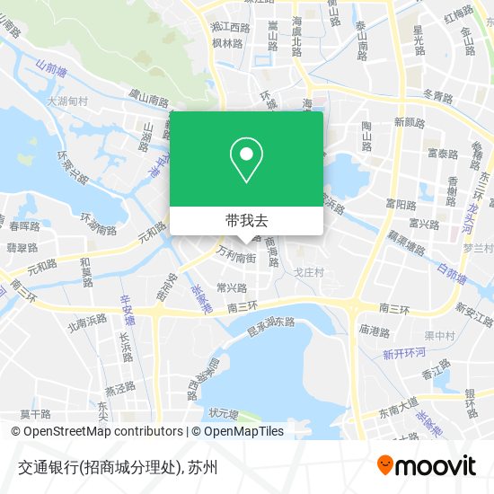 交通银行(招商城分理处)地图