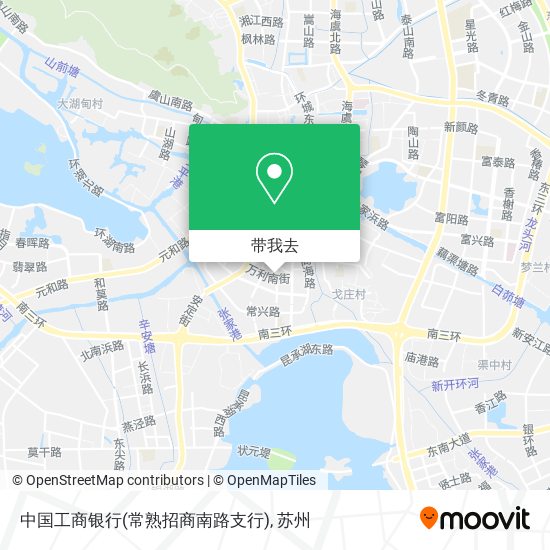 中国工商银行(常熟招商南路支行)地图