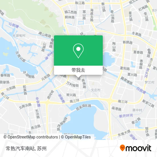 常熟汽车南站地图