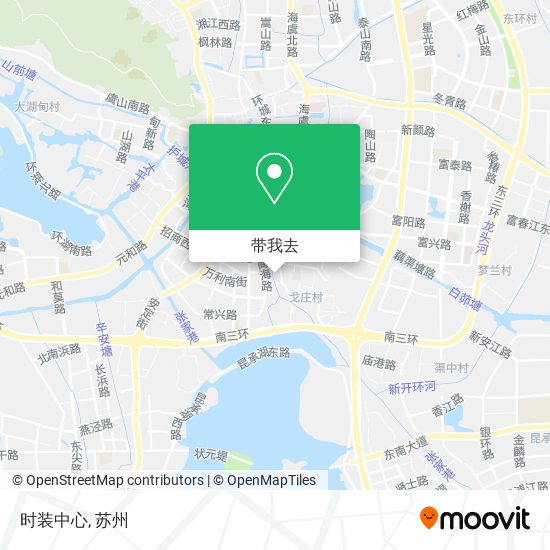 时装中心地图