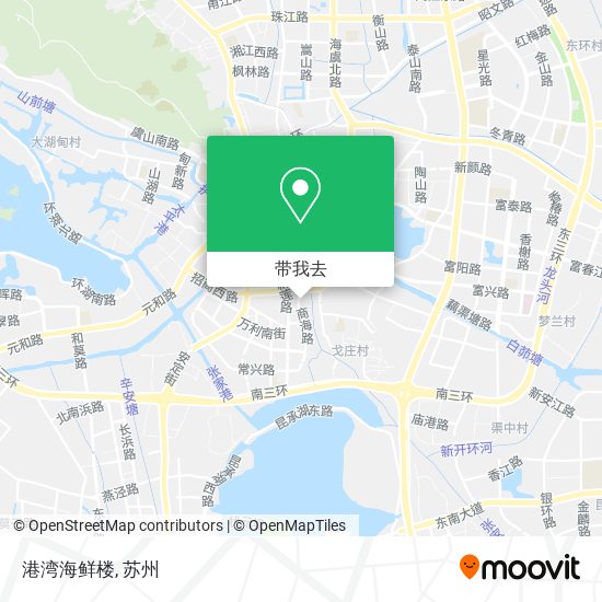 港湾海鲜楼地图